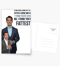 Jimmy Carr - Fatist Joke Postcards