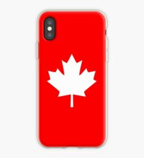 Canada Maple Leaf Flag Emblem iPhone Case