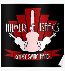 Hamer & Isaacs Logo Design Poster