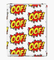 OOF! - Action Comic iPad Case/Skin