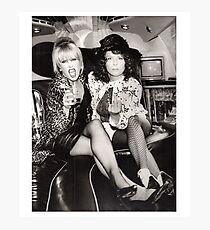 Patsy and Eddie Sweetie Darling Photographic Print