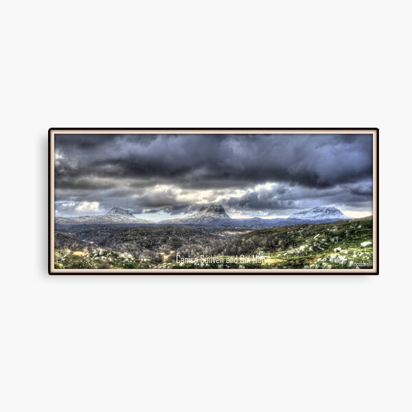 Canisp Suilven and Cul Mor Canvas Print