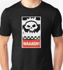 Ork Waaagh! Wargaming Meme Slim Fit T-Shirt