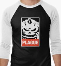 Warhammer 40k Inspired Plague Lord Nurgle Men's Baseball ¾ T-Shirt