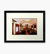 2nd Class Framed Print