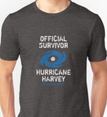 Official Survivor Hurricane Harvey Texas Unisex T-Shirt