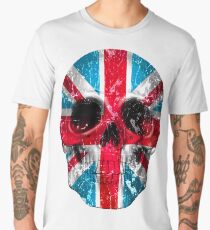 London Skull Flag Men's Premium T-Shirt