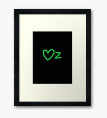 Oz Love Framed Print