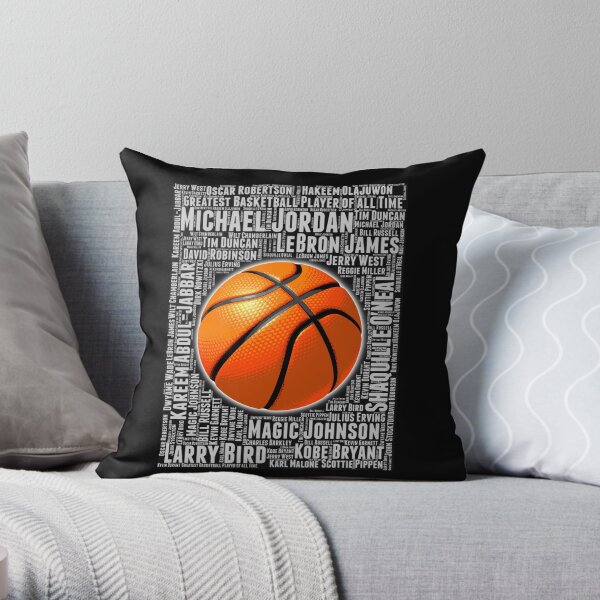 GREATEST BASKETBALL PLAYER OF ALL TIME Throw Pillow