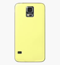 Pastel Yellow Case/Skin for Samsung Galaxy