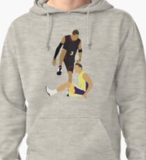 Allen Iverson Steps Over Tyronn Lue Pullover Hoodie