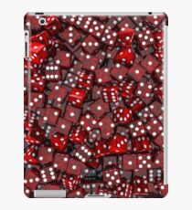 Red dice iPad Case/Skin