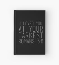 Christian Quote Hardcover Journal