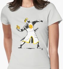 Banksy Python 1-2-5 Women's Fitted T-Shirt