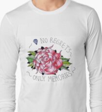 No regrets, only memories. Long Sleeve T-Shirt