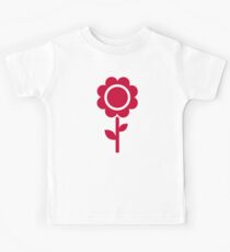 Red flower Kids Tee