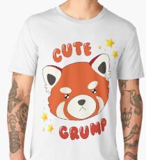 Cute Grump (Red Panda) Men's Premium T-Shirt
