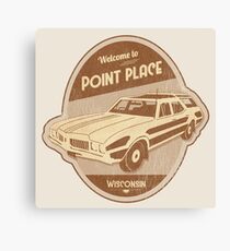 Welcome to Point Place Canvas Print