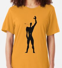 Le Corbusier - The Friendly Modular Man Slim Fit T-Shirt