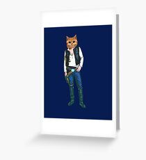 Catsolo Greeting Card