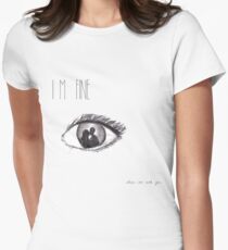 I'm fine Women's Fitted T-Shirt