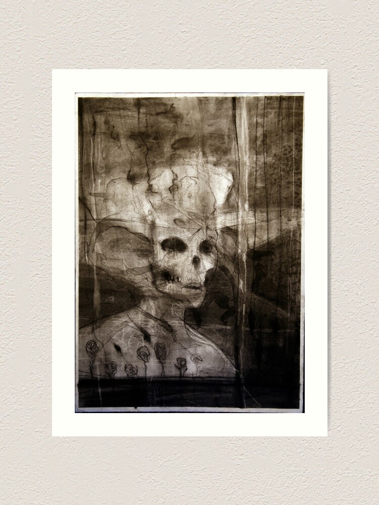 Alternate view of rest in peace Art Print