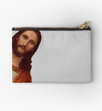 Jesus is Watching Meme Zipper Pouch