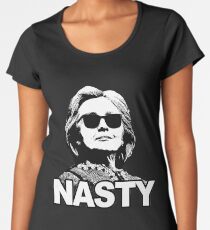 Hillary Clinton Nasty Woman Women's Premium T-Shirt