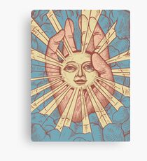The Idiot Sun Canvas Print