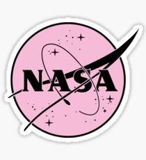 Pinky NASA Sticker