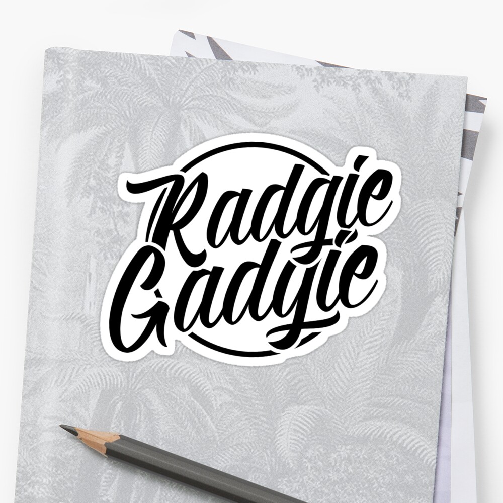 radgie-gadgie-newcastle-slang-geordie-dialect-stickers-by