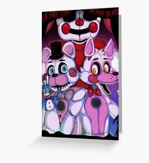 Fnaf - Sister Location Greeting Card