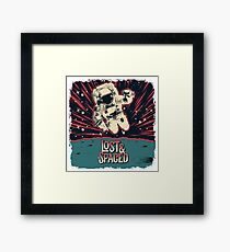 Lost and Spaced Framed Print