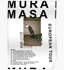 Mura Masa Europa Tour Plakat Poster