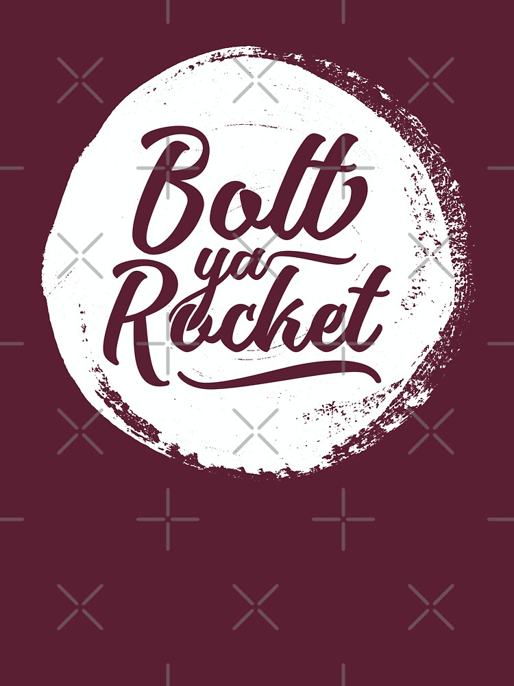 "Dialect Bolt Ya Rocket, Glaswegian Glasgow Slang" Tshirt by