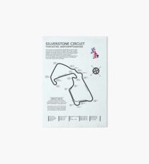 The Silverstone Circuit Art Board