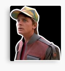 Marty McFly Canvas Print