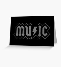 Music Greeting Card