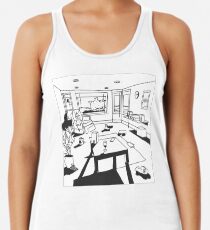 hippo campus / landmark Racerback Tank Top