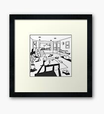 hippo campus / landmark Framed Print