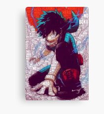 Izuku Midoriya - Boku no Hero Academia | My Hero Academia Canvas Print