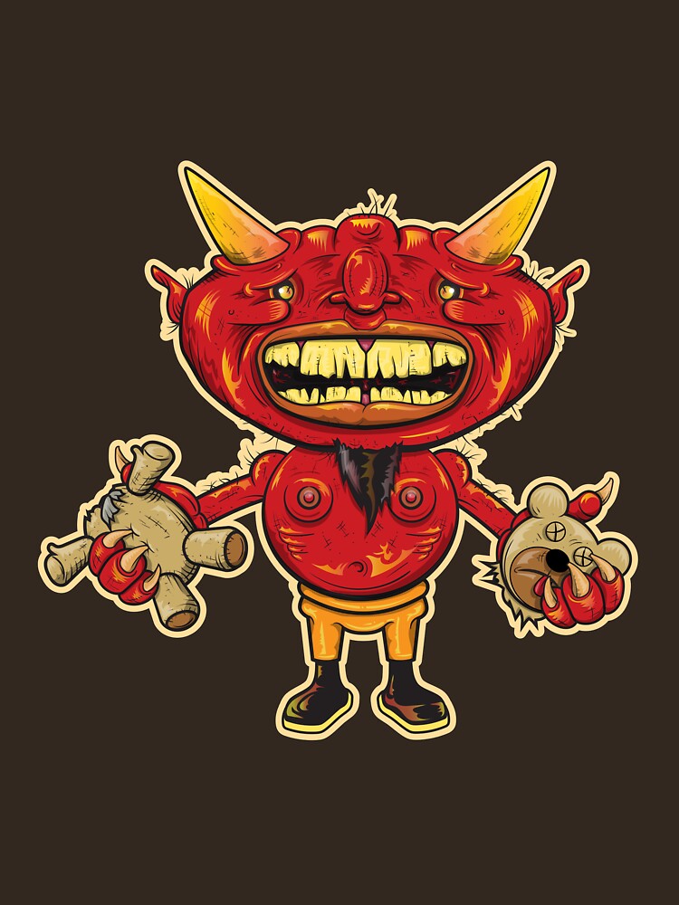 Teddy In Hell by Ruffmouse