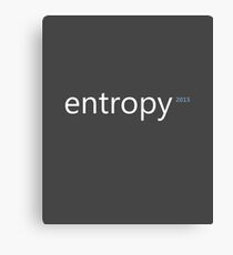 entropy Canvas Print