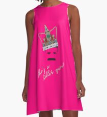 She's a Killer Queen! A-Line Dress