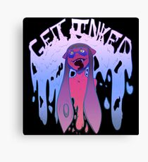 Get inked!(vaporwave version) Canvas Print