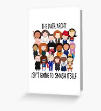 Patriarchy, SMASH Greeting Card