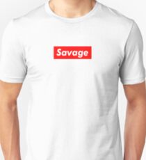 Supreme Box Logo - "Savage Supreme" Unisex T-Shirt