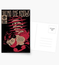 No One Knows Postcards