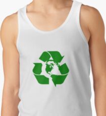Earth Day Recycle Wiederverwendung Reduziert das Design Tanktop für Männer