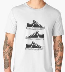 Black Converses Men's Premium T-Shirt
